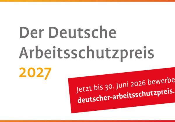 Logo des Deutschen Arbeitsschutzpreises 2027